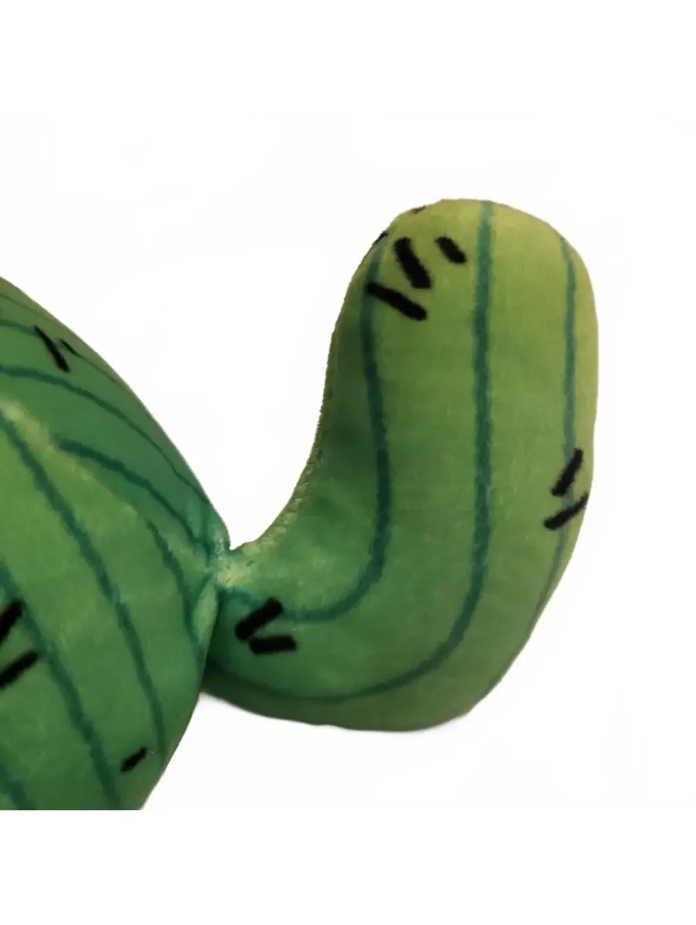 Huggzeez Soft Cuddly Plush Green Cactus Pillow with Arms and Smiling Face